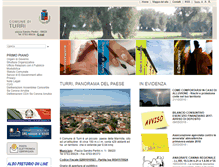 Tablet Screenshot of comune.turri.vs.it